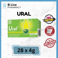 URAL EFFERVESCENT 28 X 4G SACHET