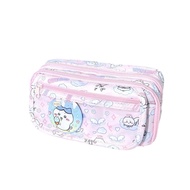 LAOO มูลค่าสูงมาก กล่องดินสอ chiikawa จุได้มาก หัวใจสาวๆ กระเป๋าเครื่องเขียนการ์ตูน มัลติฟังก์ชั่ สไ