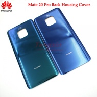 Original Huawei Mate 20 Pro Glass Housing Cover Replacement Back Rear Door Battery Case Housing Cover For Mate20 Pro Repair Part