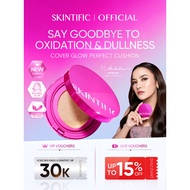 SKINTIFIC - Cover Glow Perfect Pink Cushion Full Coverage Radiance Glow Antioxidant Flawless Long-la