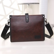 Crazy Horse Leather Men Shoulder Bags