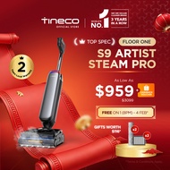 【TOP SPEC】Tineco Floor One S9 Artist Steam Pro 160°C HyperSteam Layflat Wet Dry Vacuum Cleaner | 90 