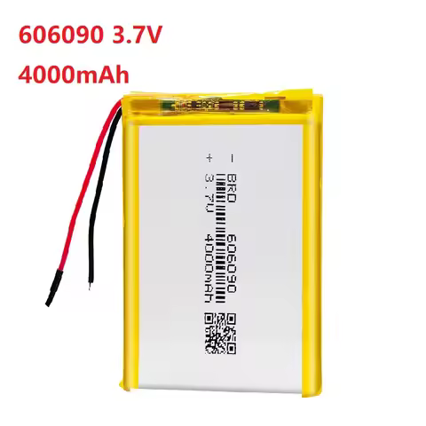 606090 3.7V 4000mAh Rechargeable Lithium Polymer Lipo Battery for Powerbank Power Bank MP4 PSP PAD M