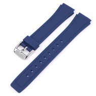Watch Band Strap Replacement For Casio Black PU Resin Wrist Strap 18mm F91W F84 F105 F108 A158 A168 
