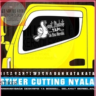 Cutting stickers, car stickers, word stickers, cutting material, embossed stickers, lights up
