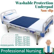 EmmAmy Waterproof Bed Pad Underpad Urine Pad Pee Pad Adult Mattress Protector Incontinence Pad Adult