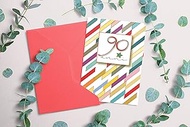 BIODEGRADABLE BIRTHDAY CARD (90th Birthday -