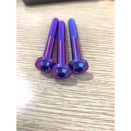 Titanium gr5 8li70 screw, m8*70 titanium