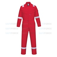 (NEW ARRIVAL !) Houston Plus Coverall 2" Reflector - Fire Resistance Coverall (FRC) PPE With SIRIM D