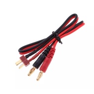 4.0mm Banana Plug Connector to T Plug Charge Cable 14AWG for B6 Battery