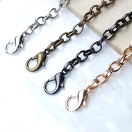 Bag Chain Strap Lebar 1.7cm Metal Chain Beg Chain Tali Beg DIY Handbag Crochet Bag Shoulder Strap Sl