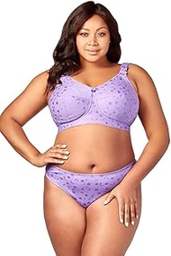 Women's 1305 Embroidered Bra 38N Lilac