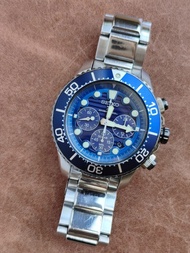 Seiko 光動能 潛小計時表 (Save the ocean 特别版）