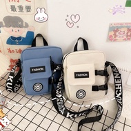 FB4 New Style Men Women Same Trendy Cool Unisex Nylon Shoulder Bag ins Korean Casual Couple Messenge