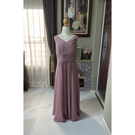 Long Evening Dress (Plus Size) Pink (AZAZIE)