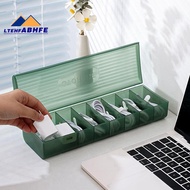 Data Cable Storage Box Transparent Data Cable Storage Box Plastic Data Line Storage Container for De
