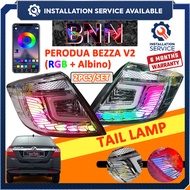 [Installation Provided] (V2) ALBINO / RGB Perodua Bezza 2016-2024 Dynamic Led Tail Lamp Taillamp Run