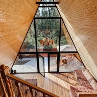 諾胡爾基什拉克的3臥室別墅 - 120平方公尺/1間專用衛浴 (Aframe Villa Gabala(3Gozel))