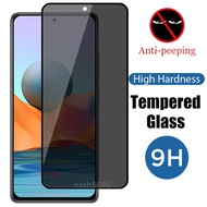 Anti-Spy Privacy Tempered Glass For Xiaomi Redmi Note 11 11S 10 10S K50 K40S K40 Gaming K30 K30S  K20 Pro 4G 5G anti-peep phone Protector