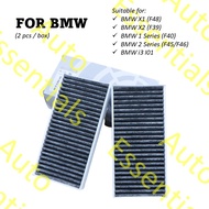 (LOCAL STOCK) Aircon Cabin Air Filter for BMW 1, 2 Series, X1, X2, i3 And MINI Cooper (2 pcs/Box)