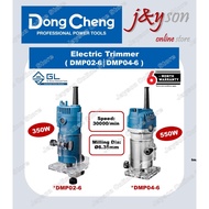 🔥11.11🔥[ SET ] Dongcheng DMP04-6 550W / DMP02-6 350W 6.35mm Wood Trimmer + Trimmer Bit Set /mesin ro