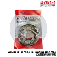 YAMAHA LC135 LAGENDA 115 SRL115 EGOS 135LC 100% ORIGINAL REAR BRAKE SHOE KAMPAS BREK BELAKANG 5MX-F5