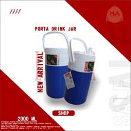 Porta Drink Jar 2 Lt Drinking Water Dispenser Water Bottle