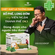 Thanh Phe DK3 lozenges support expectorant and cough relief (Box of 40 tablets)