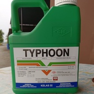 ORIGINAL TYPHOON GLYPHOSATE 41% RACUN RUMPUT DAN LALANG ( pastikan yg Original)