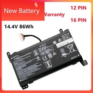 14.4V 86Wh 5675mAh FM08 Laptop Battery For HP Omen 17-an014ng HSTNN-LB8B 922753-421 922977-855 12PIN