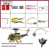 BEEYE RC Helicopter Spare Parts, C032 UH1 RC ERA Model Airplane Accessories,  Simulation Motor Batte