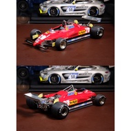 #车模 GPR 1 18 Ferrari F1 126C2 Racing Model GP Replicas 18 Scale F1 Classic Series Car Model, 1982 Fe