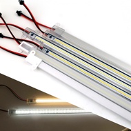 อุตสาหกรรมแข็งไฟ LED แถบไฟ30 40ซม./11.8 15.7นิ้ว DIY โคมไฟตู้โชว์220V 72LEDS ประหยัดพลังงาน