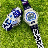 GSK DW6900 CRAZY COLOUR WHITE BAPE RED BAPE GREEN BAPE BLACK BAPE JAM TANGAN