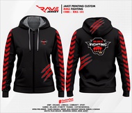 JAKET MMA FIGHTING FULL PRINTING SUBLIMATION