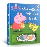 หนังสือของเล่นสำหรับเด็กวัยหัดเดินหนังสือแม่เหล็กเต่าทองของมิลูหมูเป็ปป้า