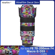 NIT For Sony FE70-200F4 II Lens Decal Skin Wrap Cover for Sony FE 70-200mm F4 Macro G OSS II Lens St