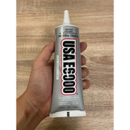 USA E6000 110ml Clear Adhesive Glue for Airplant Wood Plastics Blink Case Fabric Leather