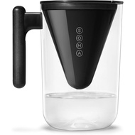 Soma 10-Cup Water Filter Pitcher, Black