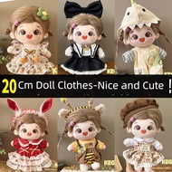 【Only Clothes】 Good-looking cotton doll clothes 20cm skirt super cheap genuine girl doll clothes 20c