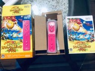 現貨土城可面交含WII 2代動感把手及超級粉碎球.盒裝完整日版正版遊戲二手品經典不敗款~狀況極新把手可玩度假勝地