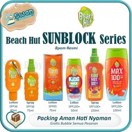 Beach Hut Sunblock for Children & Adults | Organic Face Body Sunscreen Kids Sunscreen