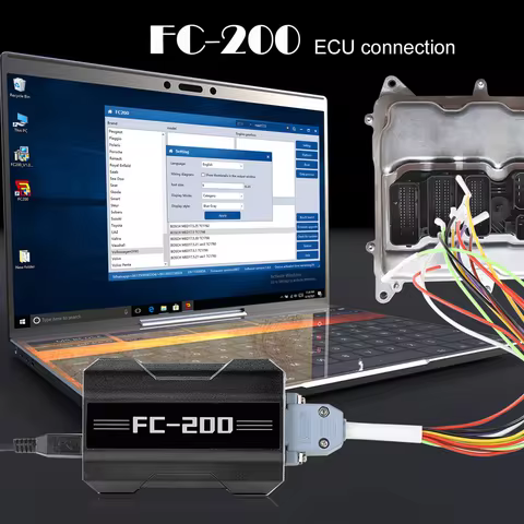 NEW CG FC200 ECU Programmer FC-200 Full Version With All License Activated Support Update Version of
