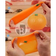 (Launching)Squishy Anti Stress Ball Tomato Egg Orange Back Behind The Bumping Kids Toys