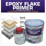 1L EPOXY FLAKE PRIMER ( WITH HARDENER ) 1L / FOR FLAKE COLOUR EPOXY / BASE Coating FOR FLAKE GREENTECH
