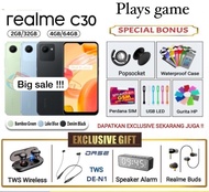 BIG SALE !!! REALME C30 C 30 RAM 2/32 GB | C30 RAM 4/64 GB GARANSI RESMI