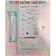 Home test cat FCOV Feline coronavirus 猫冠状 测试1 pack TEST kit
