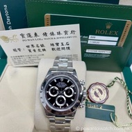 未使用品 齊膠紙 ~ 已停産 #Rolex #116520 #Daytona 黑面 nos