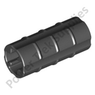 Bricks Tech - Axle Connector 2L Ridged w/ x Hole x Orientation - 6538b 6538