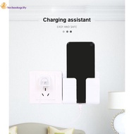 TECH Adhesive mobile phone charging bracket without hole wall hanging TV remote controller hanging box storage box TECH